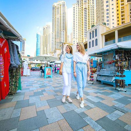 Luxury Jbr - Marina View - 5* Beach Resorts Access Дубай Екстер'єр фото