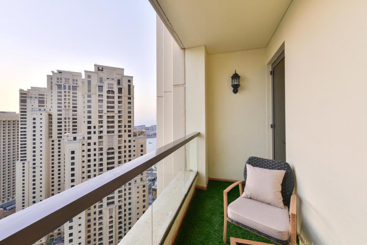 Luxury Jbr - Marina View - 5* Beach Resorts Access Дубай Екстер'єр фото