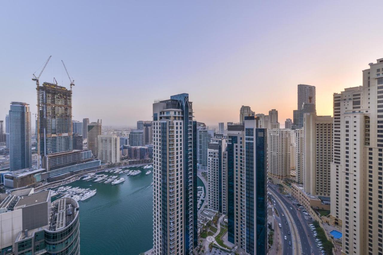 Luxury Jbr - Marina View - 5* Beach Resorts Access Дубай Екстер'єр фото