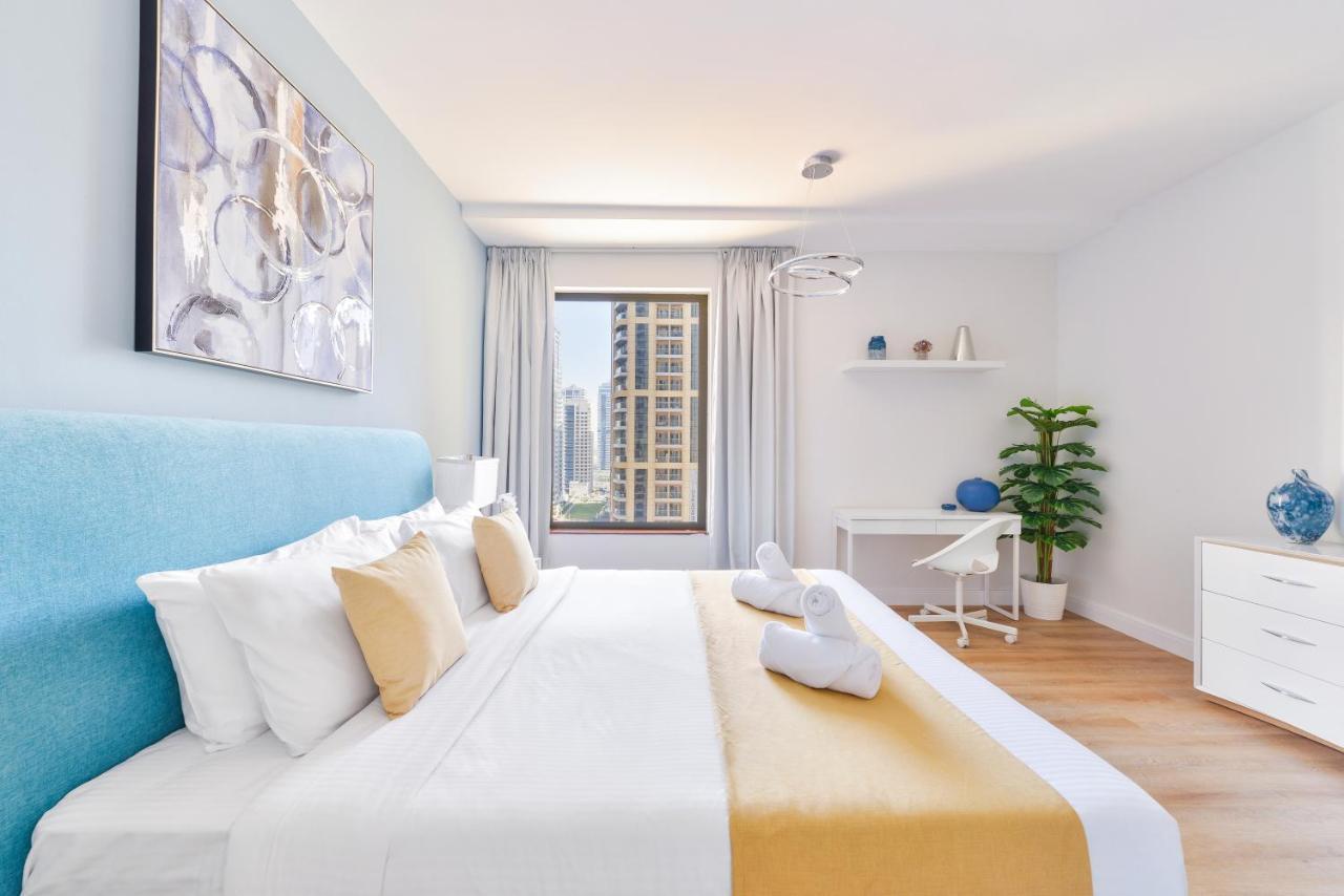 Luxury Jbr - Marina View - 5* Beach Resorts Access Дубай Екстер'єр фото