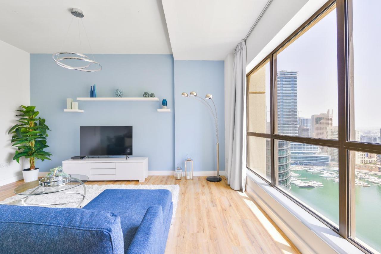 Luxury Jbr - Marina View - 5* Beach Resorts Access Дубай Екстер'єр фото
