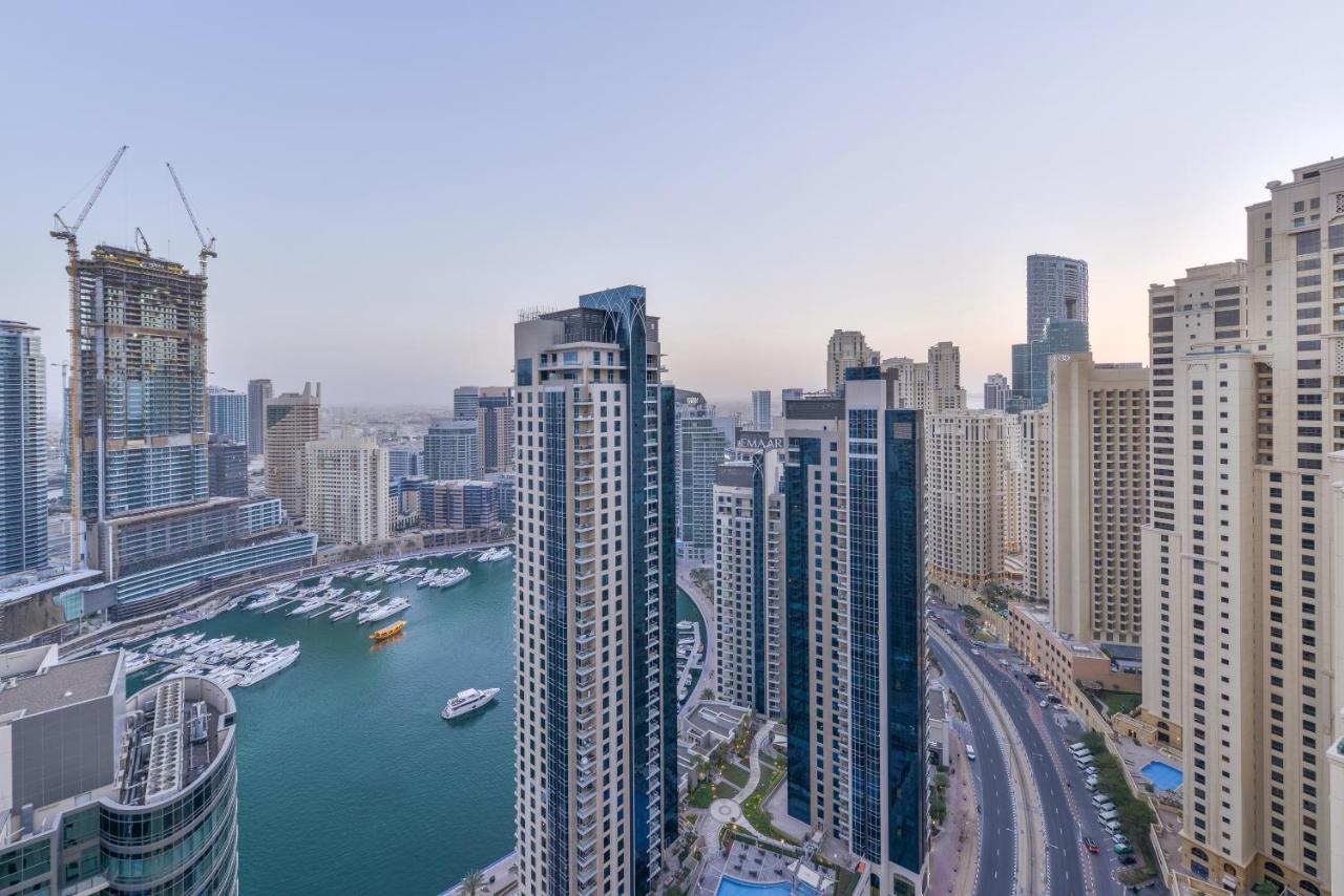 Luxury Jbr - Marina View - 5* Beach Resorts Access Дубай Екстер'єр фото