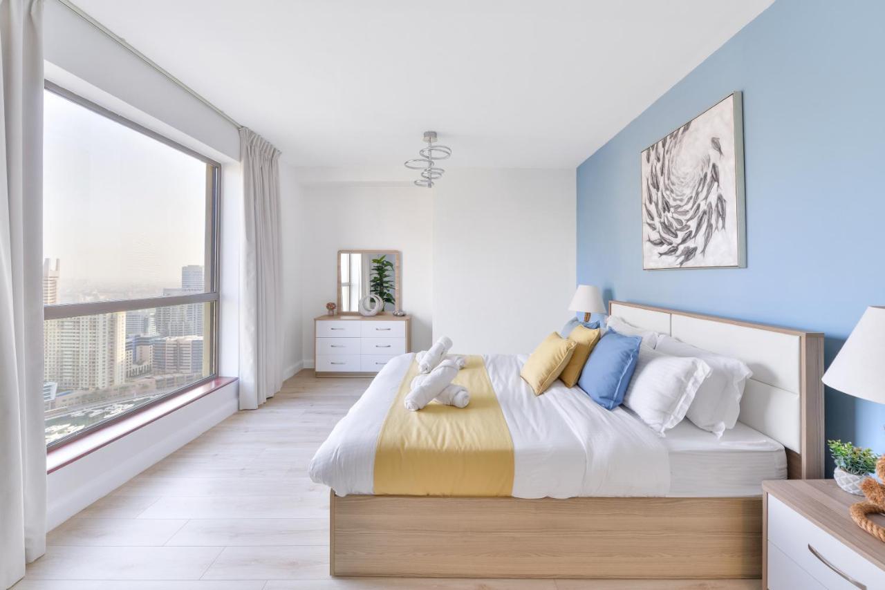 Luxury Jbr - Marina View - 5* Beach Resorts Access Дубай Екстер'єр фото