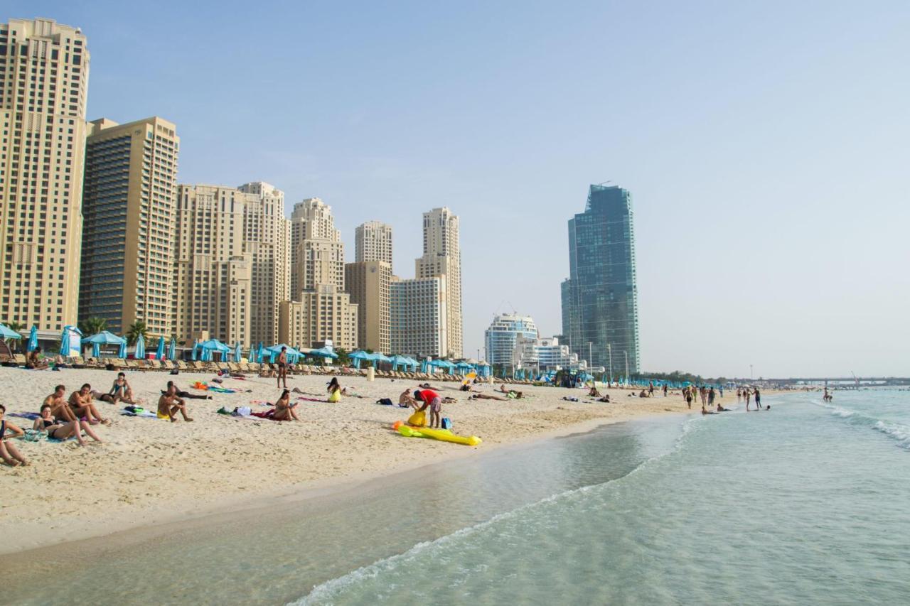 Luxury Jbr - Marina View - 5* Beach Resorts Access Дубай Екстер'єр фото